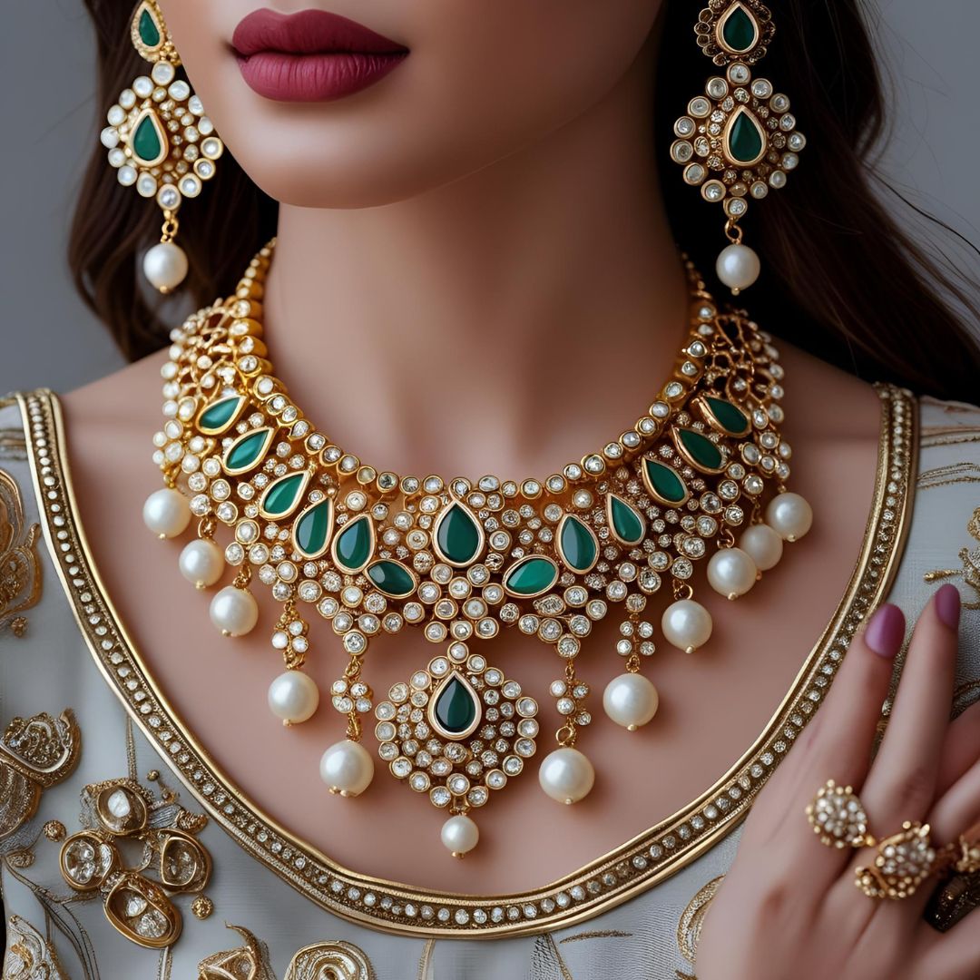 Top 10 affordable artificial jewellery trends in Pakistan for 2025 featuring stylish earrings, chokers, rings, and necklaces