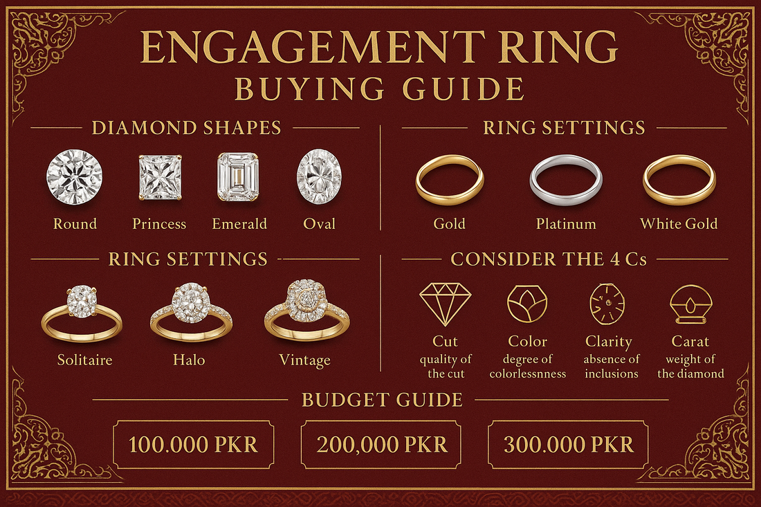Engagement Ring Buying Guide in Pakistan