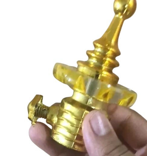 yellow curtain rod holder