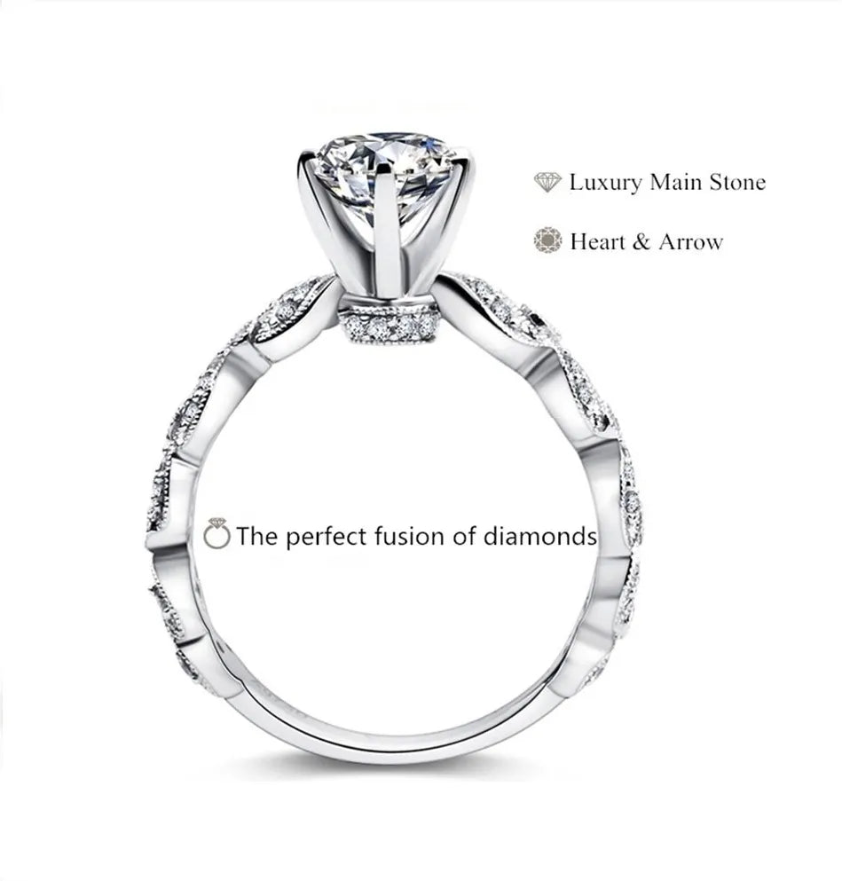 Model wearing 1.5 Carat Zircon Ring β Stylish womenβs jewelry from Artificial Jewellery Online in Pakistan