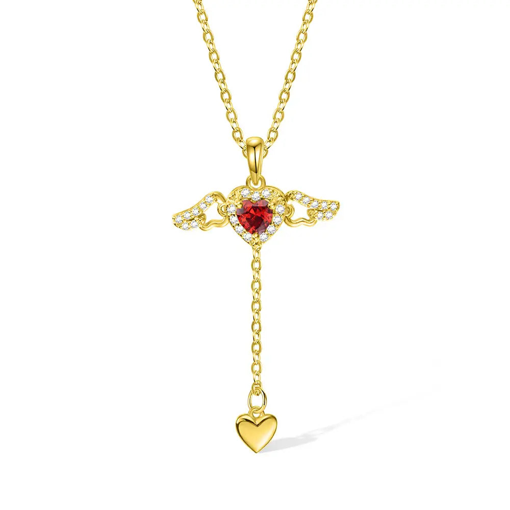 Flying angel necklace for women in gold – Best Jewelry Store Online in Pakistan