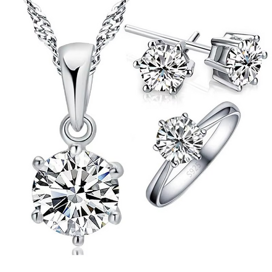 Sterling Silver Jewelry Set