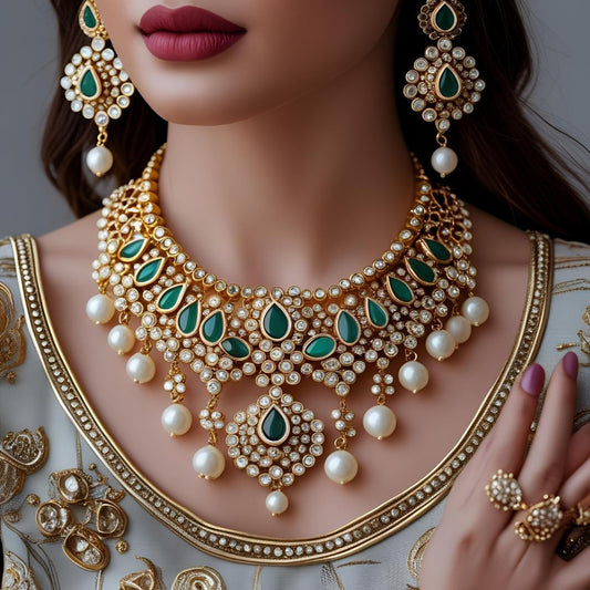 Top 10 affordable artificial jewellery trends in Pakistan for 2025 featuring stylish earrings, chokers, rings, and necklaces