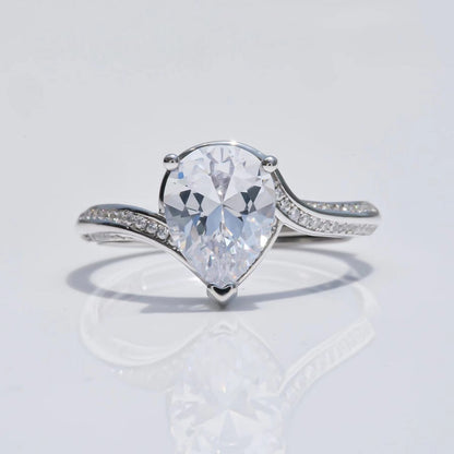 925 silver adjustable ring in oxidized finish showcased on jewelry stand – Best Jewelry Store Online in Pakistan