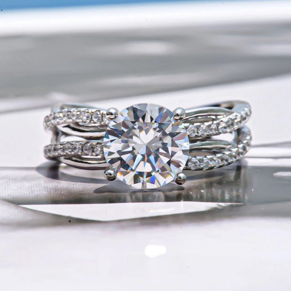 Collection of 925 silver adjustable rings in silver, oxidized, and zircon finishes from the Best Jewelry Store Online in Pakistan