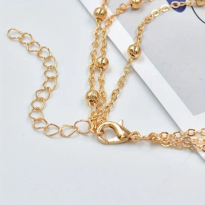 Stylish Korean multi-layer pearl chain – trendy affordable artificial jewellery in Pakistan