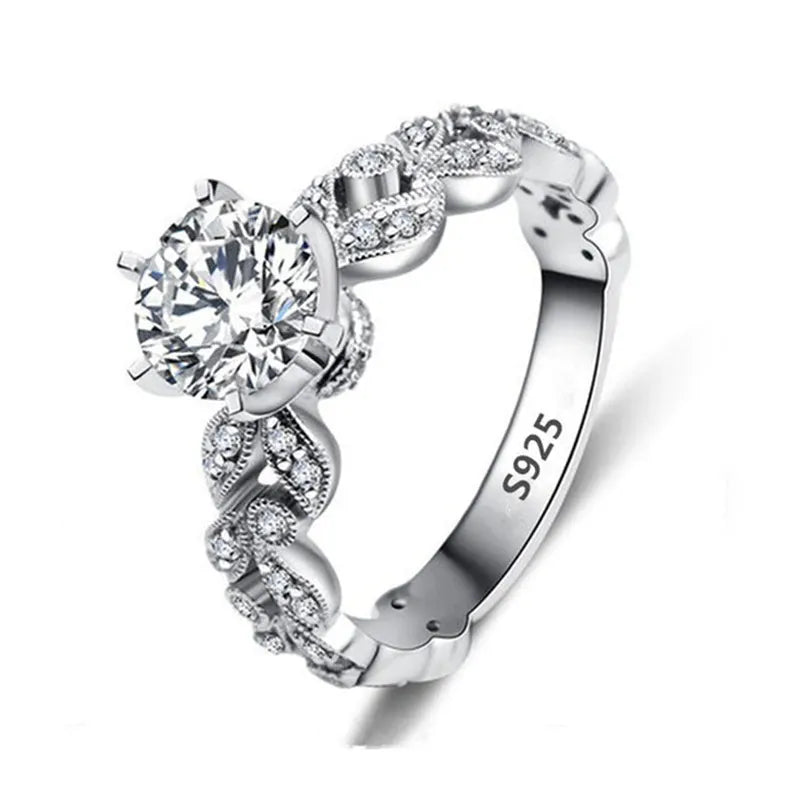 Timeless Elegance 1.5 Carat Zircon Ring in Baroque style – Available at Artificial Jewellery Online in Pakistan