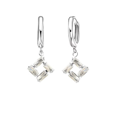 Stylish Brick 925 Silver Jewelry Set – Modern & Elegant