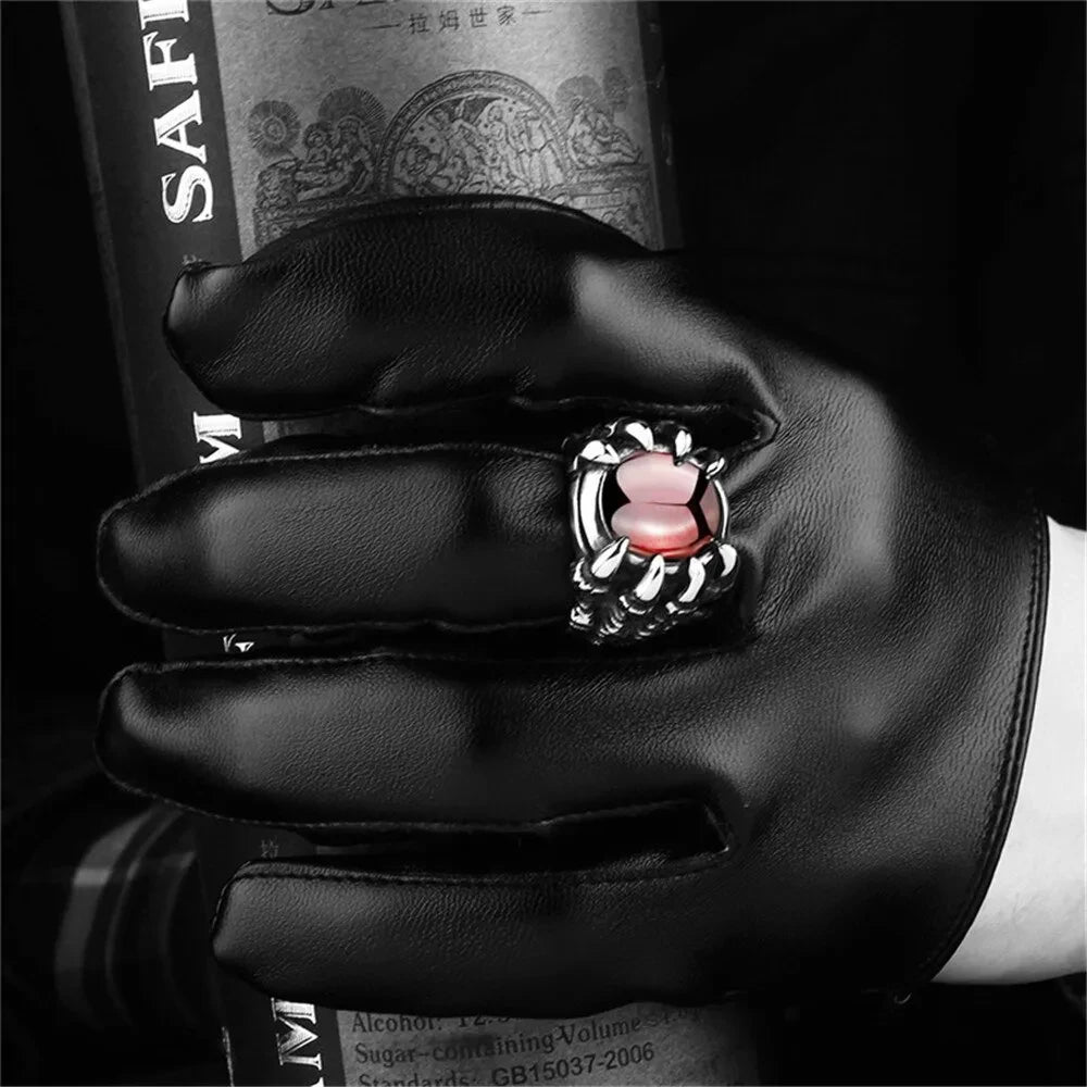 Men Dragon Claw Ring: Fearless Edgy Design for Modern Warriors