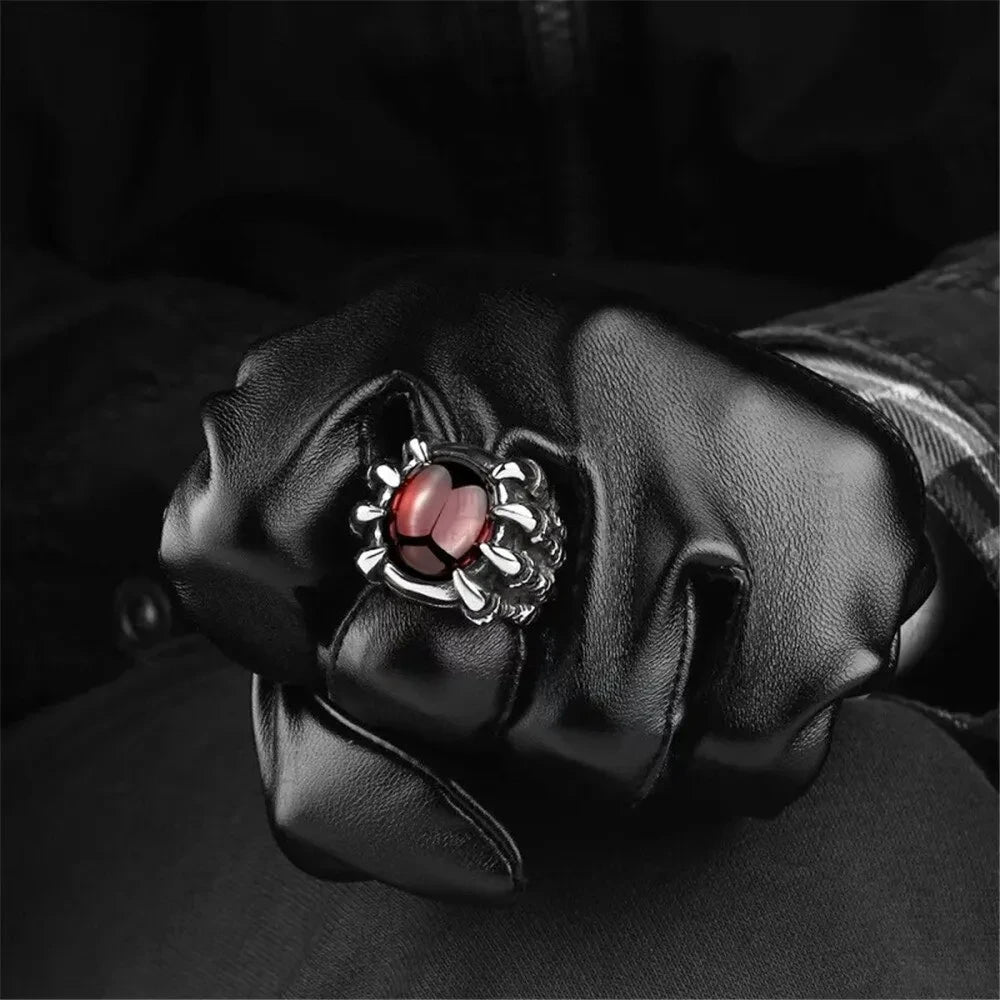 Men Dragon Claw Ring: Fearless Edgy Design for Modern Warriors