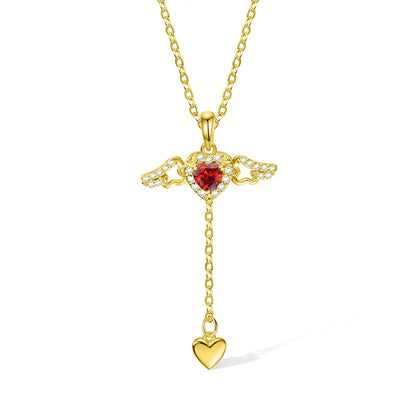 Flying angel necklace for women in gold – Best Jewelry Store Online in Pakistan