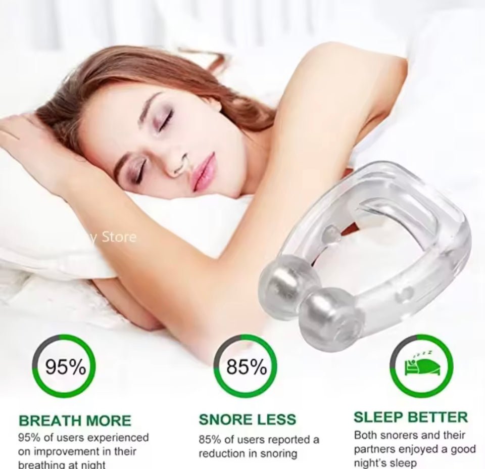 Magnetic Anti-Snore Nose Clip 