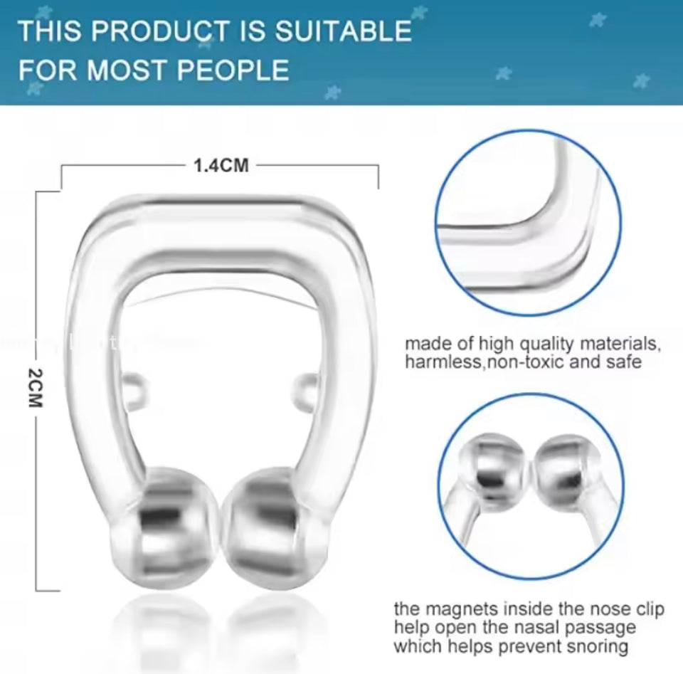 Magnetic Anti-Snore Nose Clip 