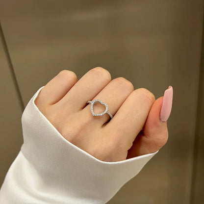 Stackable Heart Ring Set – Dainty & Elegant Rings for Women, available at Eva & Esh – Artificial Jewellery Online in Pakistan