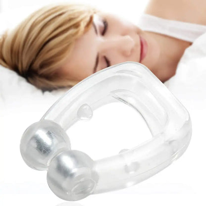 Magnetic Silicone Anti Snore Nose Clip