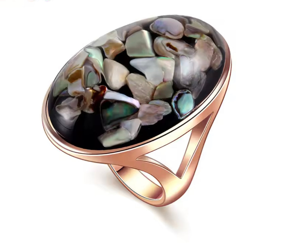 Durable Rose Gold Sea Shell for Men, Women