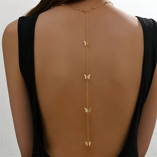 Sexy Back Bow Y-Necklace for women – affordable artificial jewellery in Pakistan