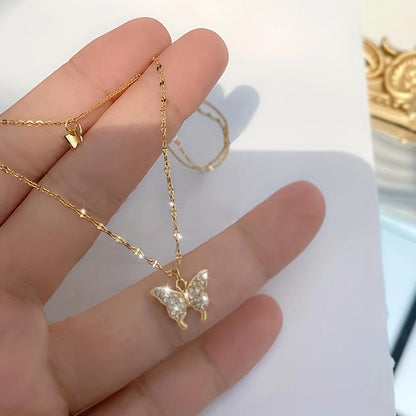Stylish Women’s Layered Chain Necklace – Affordable Artificial Jewelry in Pakistan