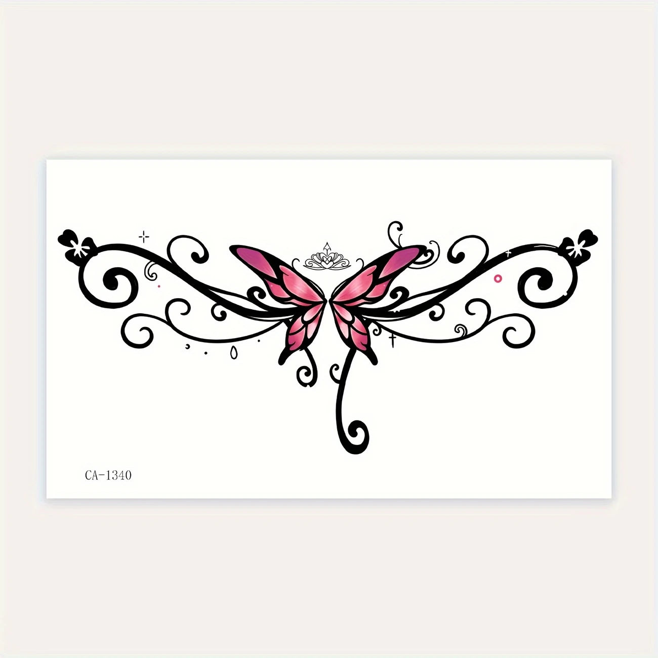 Trendy Butterfly Wing Tattoo – Perfect Temporary Tattoo Match for Affordable Artificial Jewellery in Pakistan