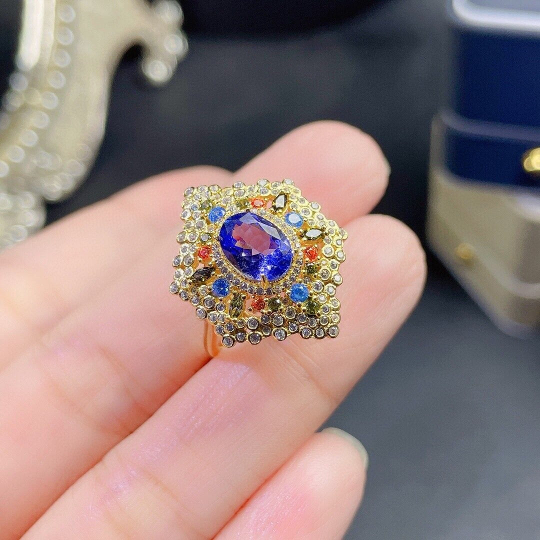 Gift box presentation of Tanzanite Open Ring – Best Jewelry Store Online in Pakistan