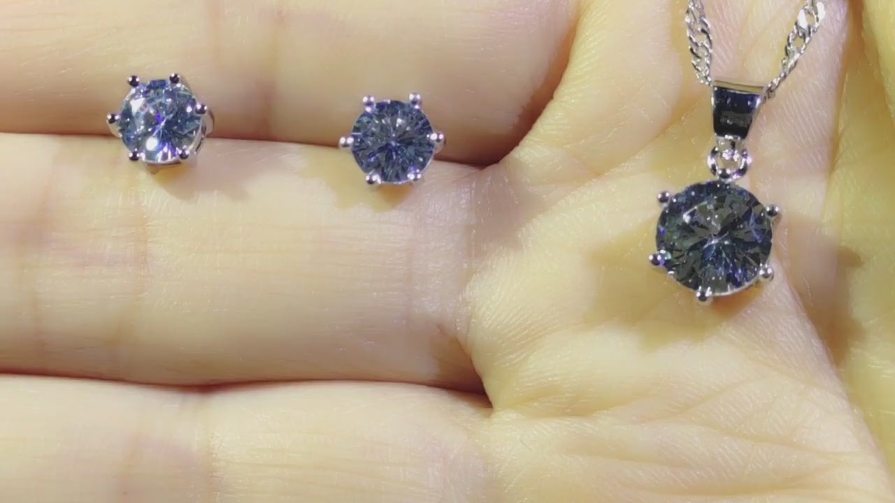 Sterling Silver Jewelry Set