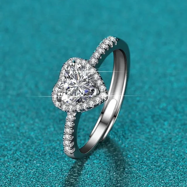 affordable moissanite engagement rings