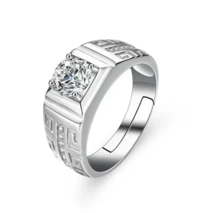 1 carat moissanite ring - women promise rings