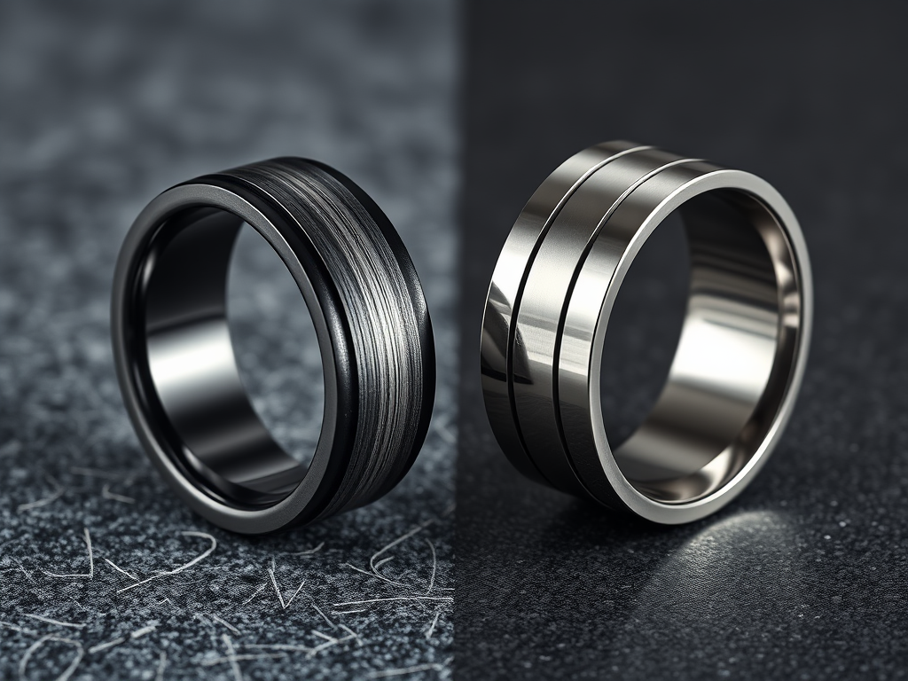 Choosing Between Tungsten and Stainless Steel Rings: A Buyer’s Guide