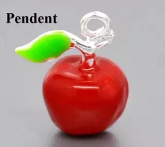 Sterling Silver Women Fashion Jewelry Apple Pendent for Necklace, Earrings