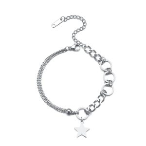 Designer Star Charm Bracelets Pakistan for Girls and Women Fron View